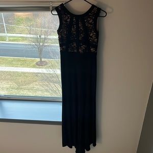 Formal Black and Gold Dress